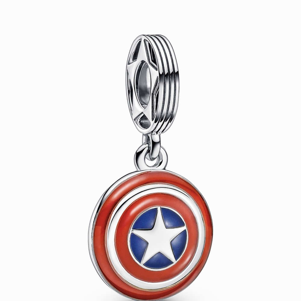 Captian American Pandora Charm